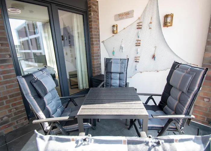 公寓 Eisvogelnest Am Norder Tief By Interhome